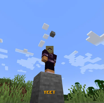 Throw Blocks!