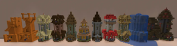 All new wizard tower variants!