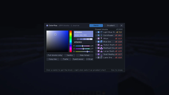 The main gui
