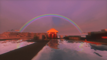 Rainbow Reflection