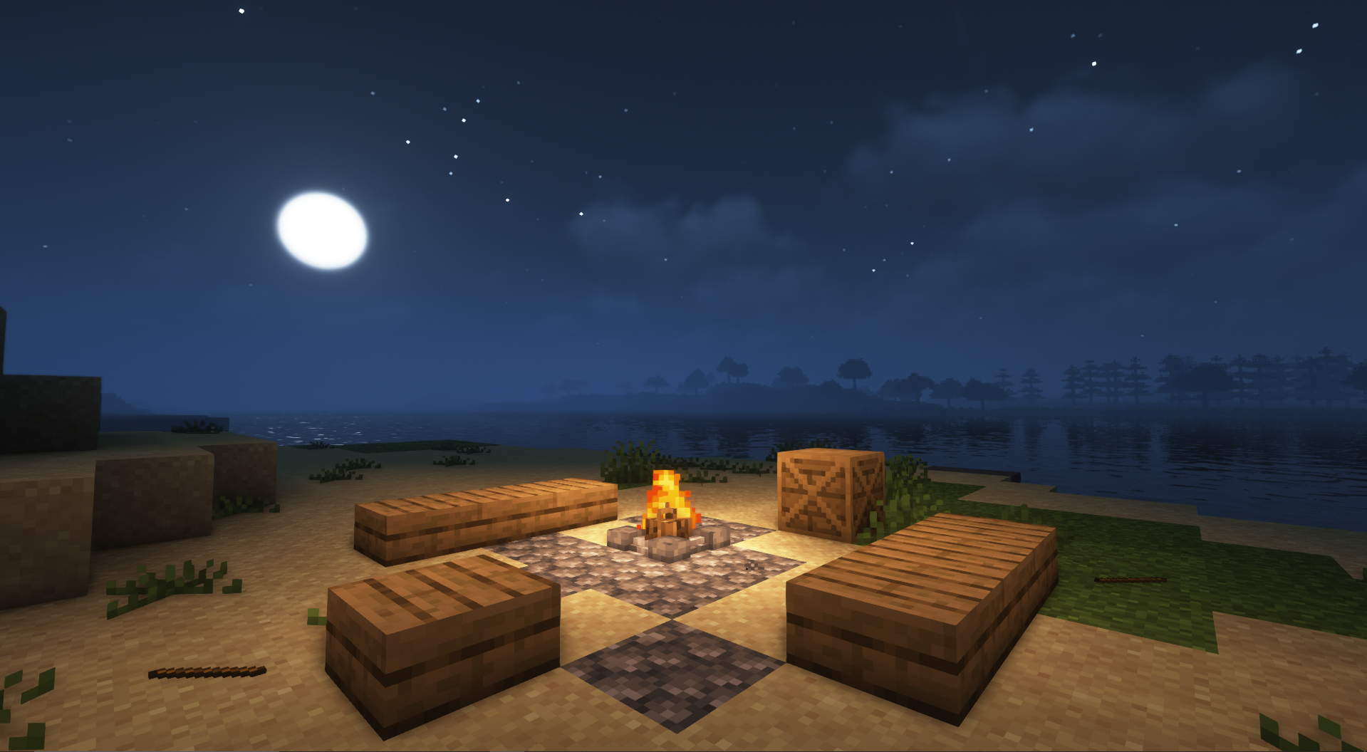 Beachside Campfire