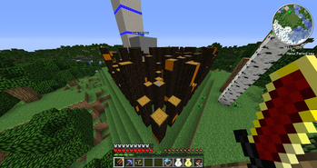 Rubber trees with pack enabled