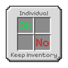 Individual Keep Inventory Fork