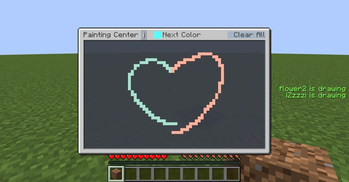 Player2 is drawing