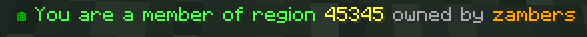 I am in the region as a member