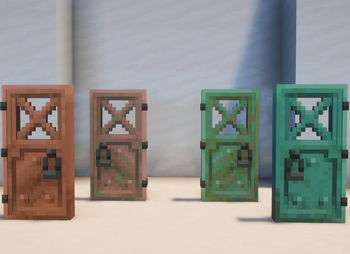 Copper Doors
