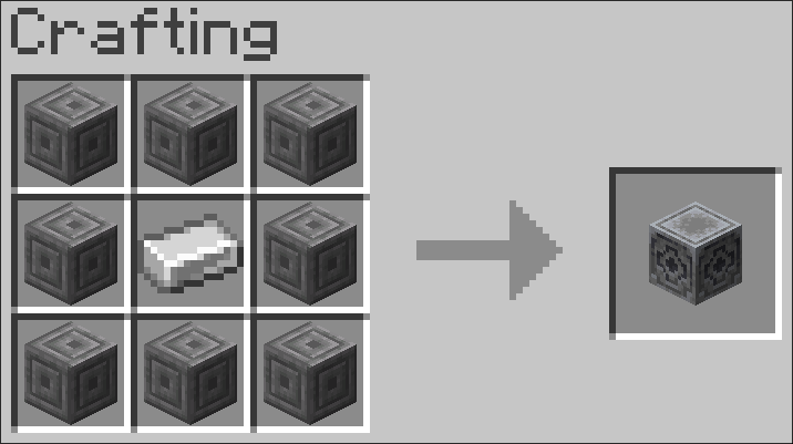 Updated Crafting Recipe
