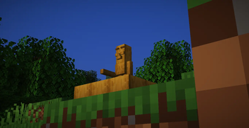 Tung Tung Tung Sahur Statue