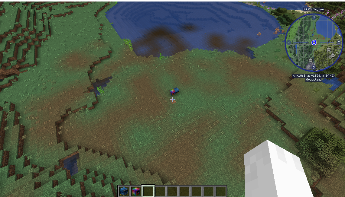 This is the biome applicator in-action.