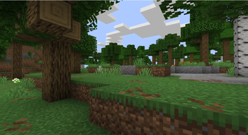Cusotm Biome and Terrain And Leaves Animations