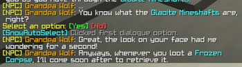 Example with Grandpa Wolf Dialogue