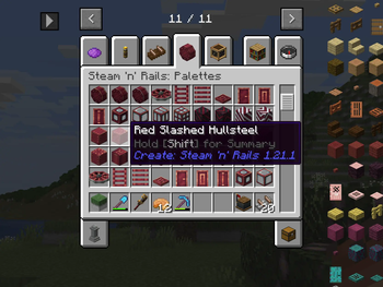 Locometal blocks renamed to Hullsteel but red