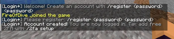 Succesfull Log-in
