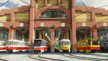 Tram depot