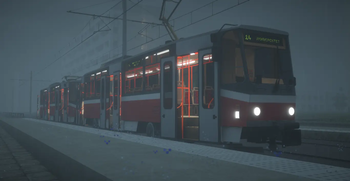 Updated T6A5 model with open doors