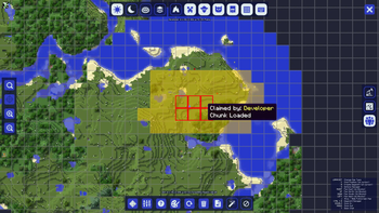 Loaded Chunk Display