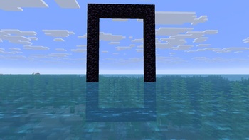 Build a ship transit portal, step 1