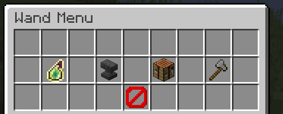 Wand Menu