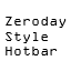ZerodayStyleHotbar