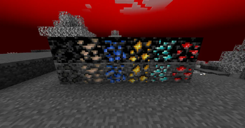Corrupted Ores with deepslate versions