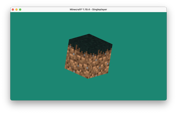 Rotating Grass Block