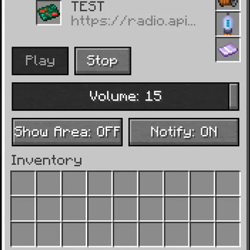 New GUI of RADIO