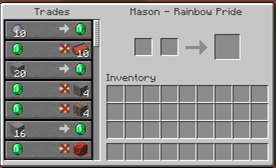 Pride Villager Level Name
