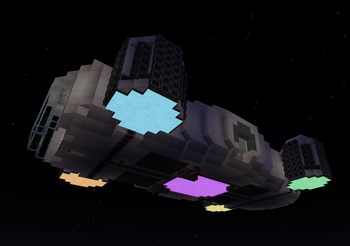 A build using a single Thruster Array
