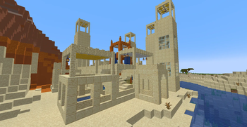 A new desert village