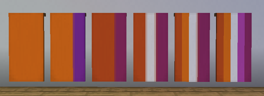 How to make lesbian flag