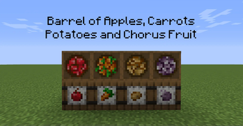 Barrels of Food