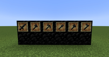 changed tools
