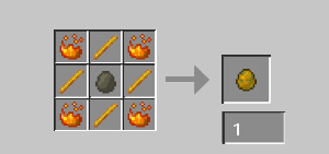 Craft Blaze Egg