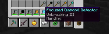 Enchanted Diamond Detector