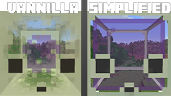 With and without Simplified Sulfur Cube