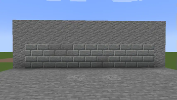 Andesite bricks