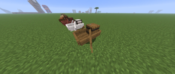 Barrel in a boat