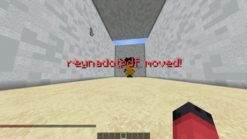 You moved!