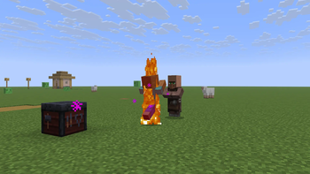 A CALM VILLAGER, TOO CALM...