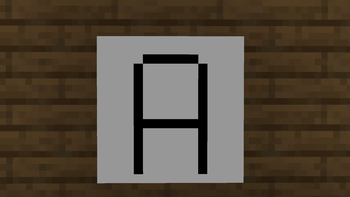 Russian Letters On Block