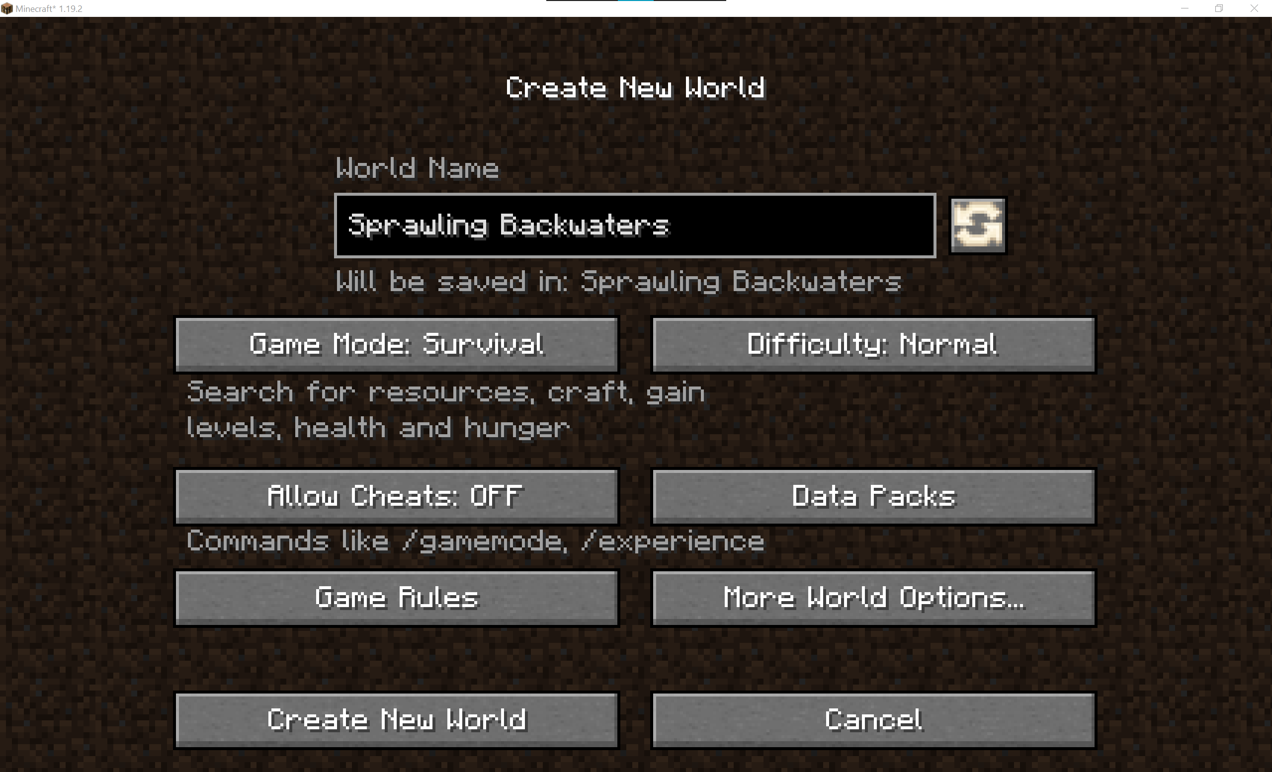 Minecraft name generator