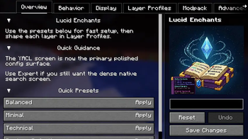 ModMenu with Yacl