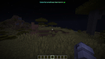 Full hex & gradient color support in the tab menu