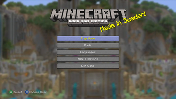 Main Menu