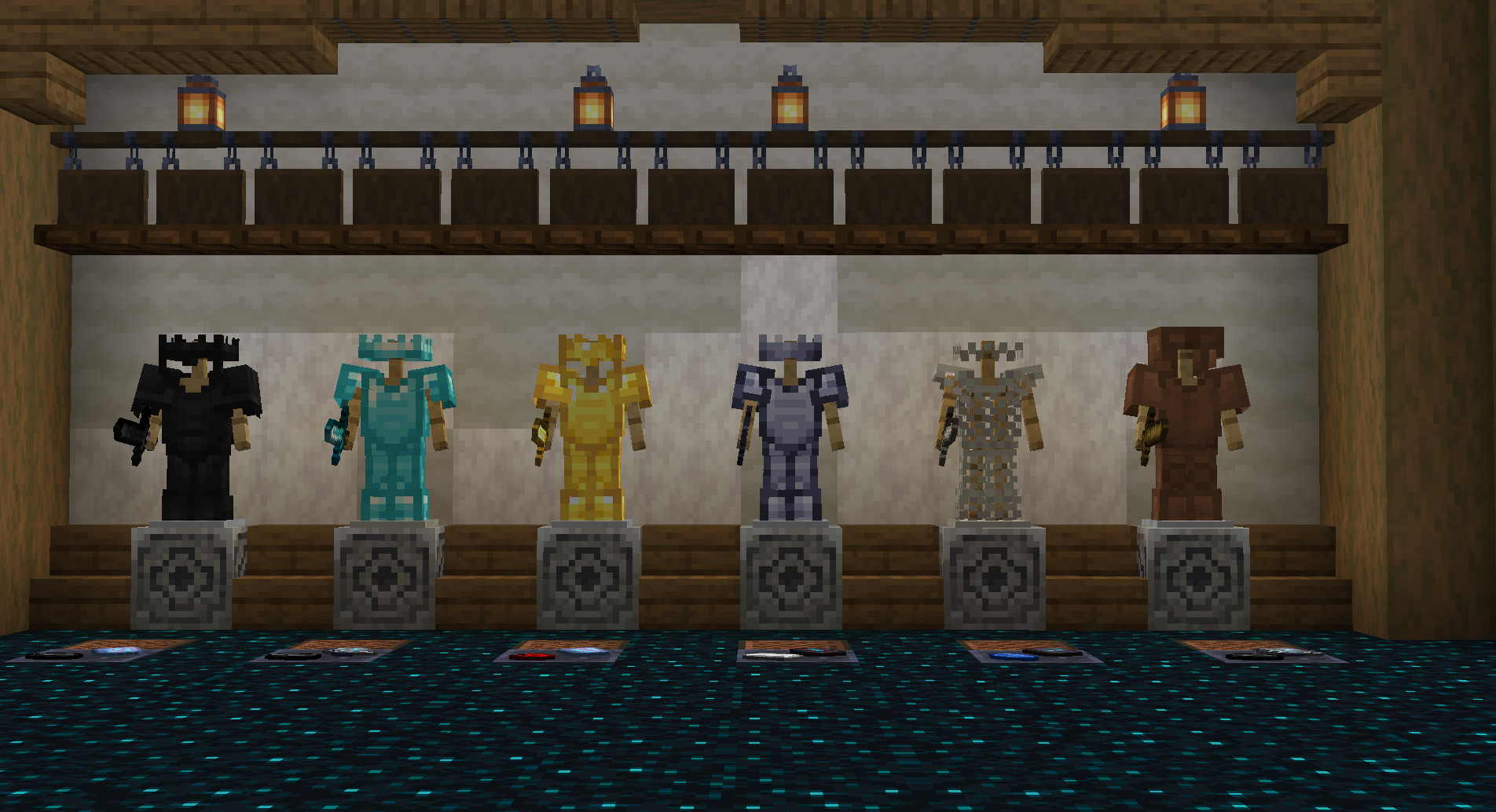 All Armortypes side by side