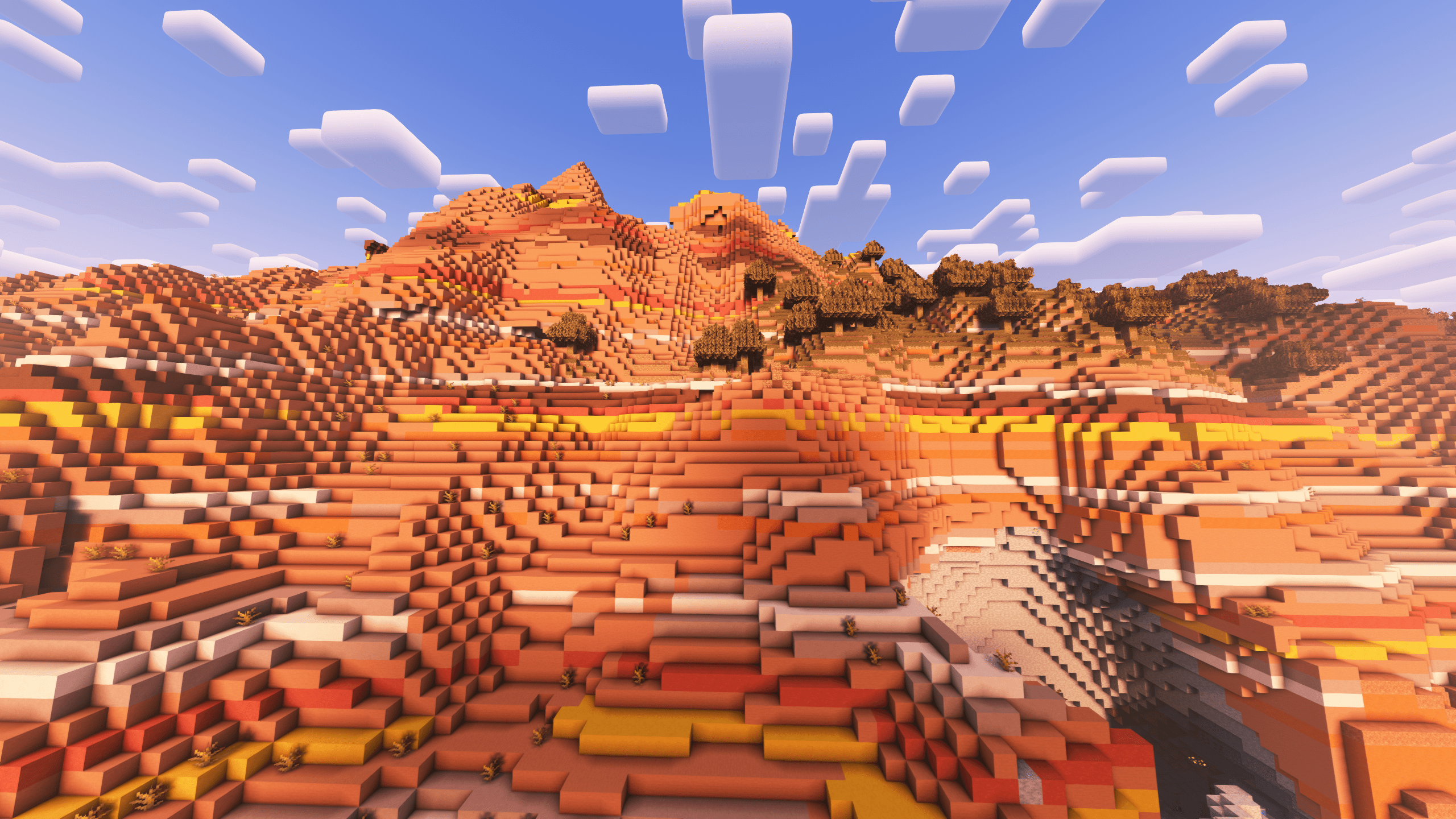 Badlands mountain w/ Complementary Reimagined shaders