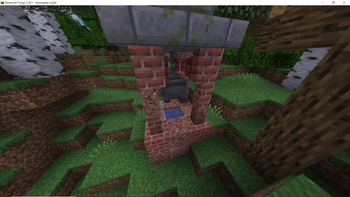 Brick well
