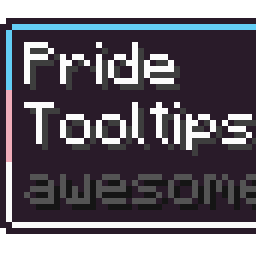 Transgender Pride Flag Tooltip (Frame-only Tricolor Turned)