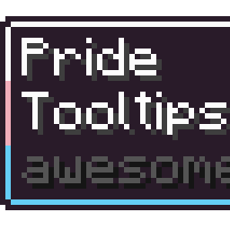 Transgender Pride Flag Tooltip (Frame-only Tricolor Turned)
