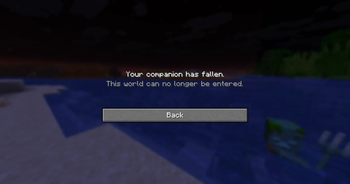 When joining a "lost" world